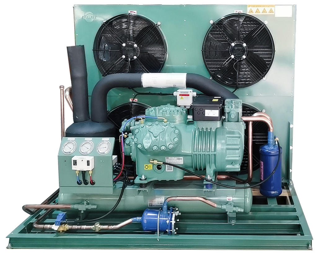 比澤爾活塞壓縮機風冷機組2